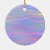 Wispy Rainbow-Ornament Keramisch Ornament (Voorkant)