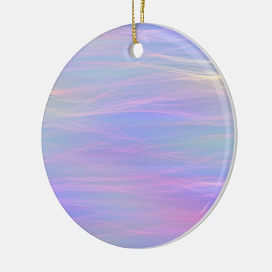 Wispy Rainbow-Ornament Keramisch Ornament (Links)