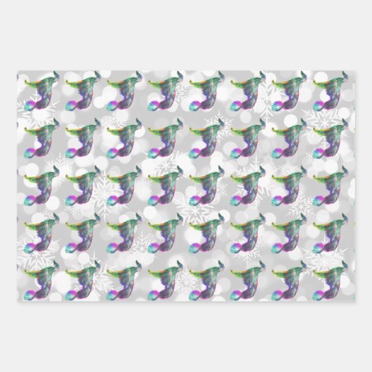 Wispy Silken Windhound Inpakpapier Vel (Voorkant 3)