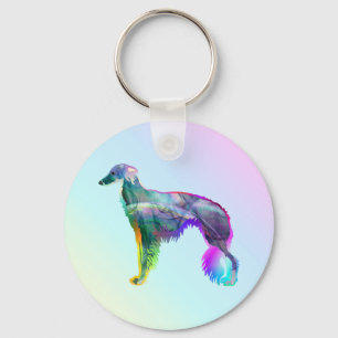Wispy Silken Windhound Sleutelhanger