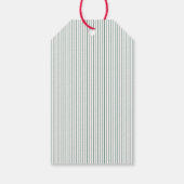 Wispy vakantieveer van bladeren & bessen cadeaulabel (Achterkant)