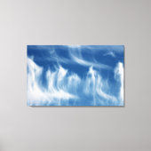 Wispy wolken canvas afdruk (Voorkant)