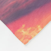 Wispy wolken fleece deken (Hoek)