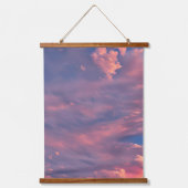 Wispy wolken hangend wandkleed (Voorkant)