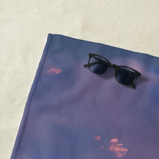 Wispy wolken strandlaken (In situ)