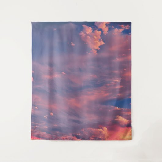 Wispy wolken wandkleed (Voorkant)