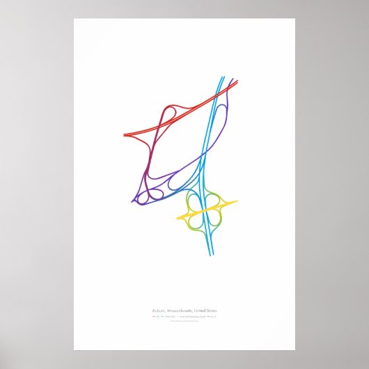 Wissel Choreografie: Auburn, MA, VS Poster (Voorkant)
