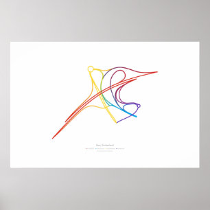 Wissel Choreografie: Bern, Zwitserland Poster