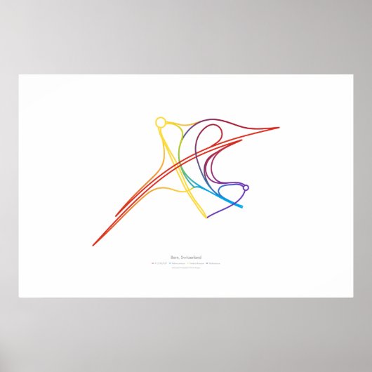Wissel Choreografie: Bern, Zwitserland Poster (Voorkant)