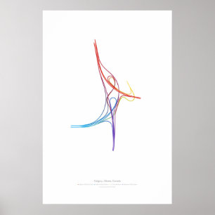 Wissel Choreografie: Calgary, AB, CA Poster