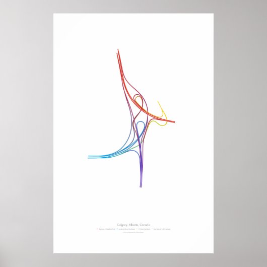 Wissel Choreografie: Calgary, AB, CA Poster (Voorkant)