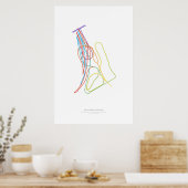 Wissel Choreografie: Detroit, MI, VS Poster (Keuken)