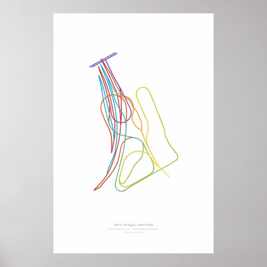 Wissel Choreografie: Detroit, MI, VS Poster (Voorkant)