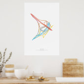Wissel Choreografie: Écully, Frankrijk Poster (Keuken)