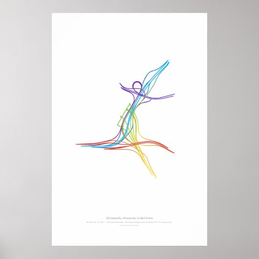Wissel Choreografie: Minneapolis, MN, VS Poster (Voorkant)