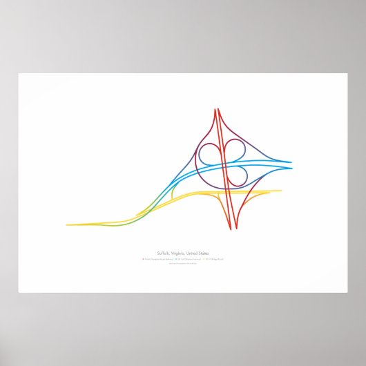 Wissel Choreografie: Suffolk, VA, VS Poster (Voorkant)