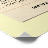 Wisselaartafel Poster Auteur Zitgeel (Hoek)