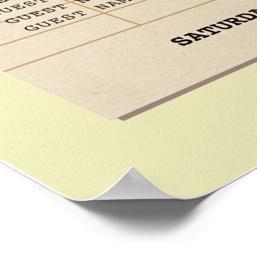 Wisselaartafel Poster Auteur Zitgeel (Hoek)