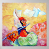 WISSELEN IN DE WIND POSTER (Voorkant)