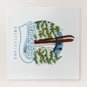 Wisselend Zwitserland ski-poster Legpuzzel (Horizontaal)