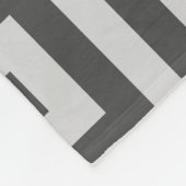 Wisselende geometrische fleece deken (Hoek)