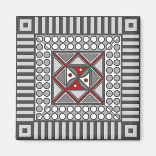 Wisselende geometrische magneet