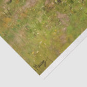 Wisselende weide, 1887 door Anton Mauve Tissuepapier (Detail)