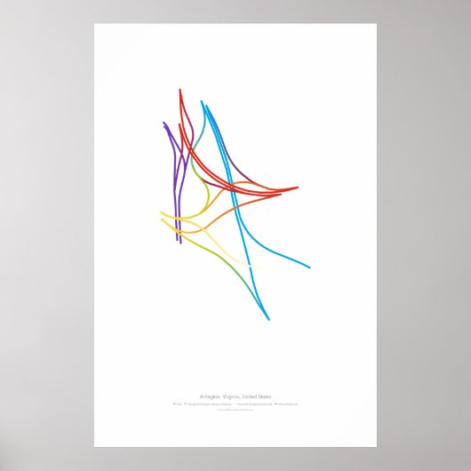 Wisselkoor: Arlington, VA, VS Poster (Voorkant)