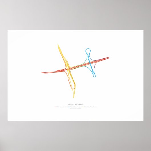 Wisselkoor: Mexico City, Mexico Poster (Voorkant)