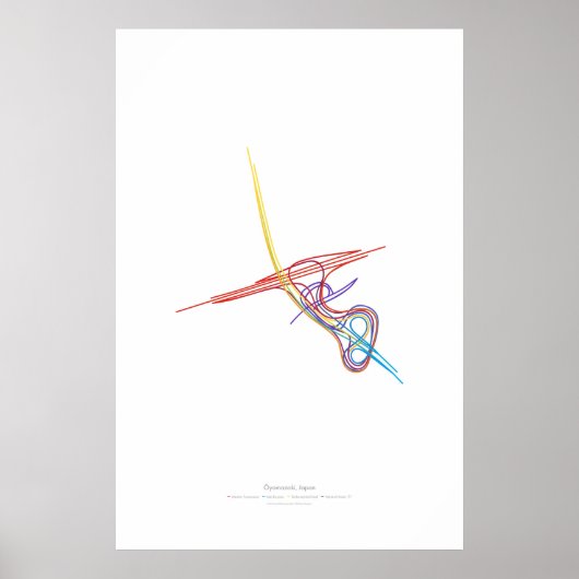 Wisselkoor: Ōyamazaki, Japan Poster (Voorkant)