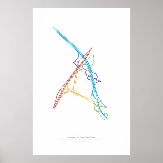 Wisselkoor: Secaucus, NJ, VS Poster (Voorkant)