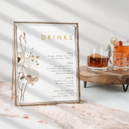 Wissels Drinken in het menu Beken Poster