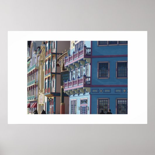 wisselstroomkleuren poster (Voorkant)