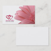 WisselstroomVisitekaartje hartverbinding Visitekaartje (Voorkant / Achterkant)