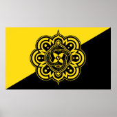 Wisselstroomvlag afdrukken poster (Voorkant)