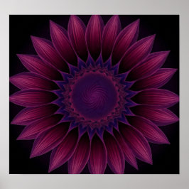 WisselvalligeZonnebloem Poster