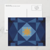 WISSEN OP EEN STAR BRIEFKAART (Voorkant / Achterkant)
