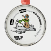 Wissen voor Takeoff Ornament (Voorkant)