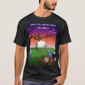 Wist dat je hier was 2 Donker T-shirt (Voorkant)