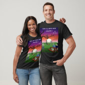 Wist dat je hier was 2 Donker T-shirt (Unisex)