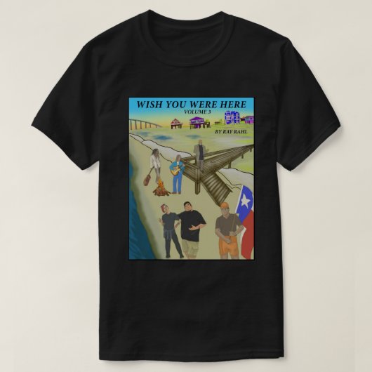 Wist dat je hier was 3 Donker T-shirt (Design voorkant)
