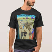 Wist dat je hier was 3 Donker T-shirt (Voorkant)