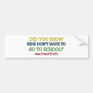 Wist je dat? Bumpersticker