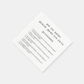 Wist je dat? Dragon Mama leuke feiten Servet (Hoek)