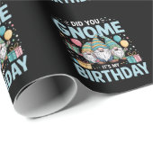 Wist je dat het mijn verjaardag is kabouter feest cadeaupapier (Rol Hoek)