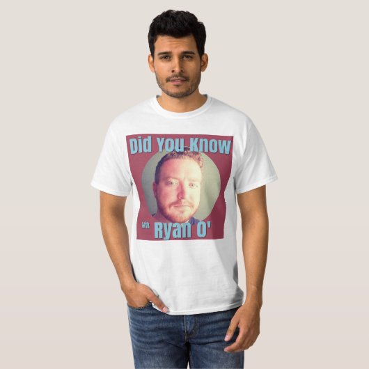 Wist je dat het Shirt van Ryan O' Logo (Voorkant volledig)