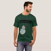 Wist je dat Pigeons Wiskunde kunnen doen? T-shirt (Voorkant volledig)