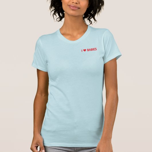 "Wist je dat?" ProLife-informatie T-Shirt Blue (Voorkant)