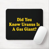 Wist je dat Uranus een gasgigant is? - Fart Humor Muismat (Met muis)