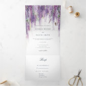 Wisterdromen Drieluik Uitnodiging (Binnen)